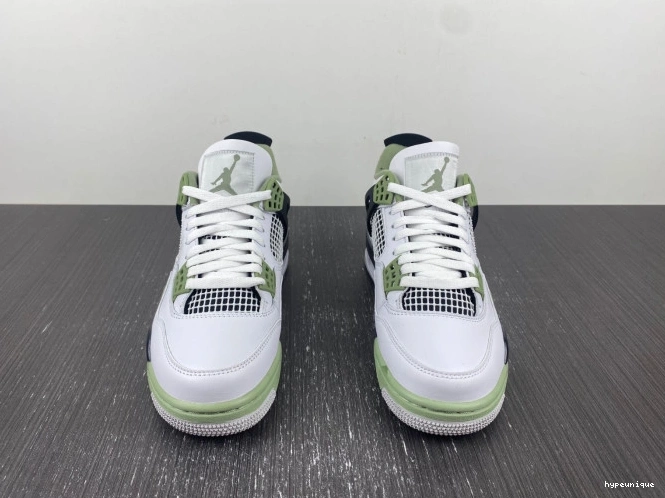 HYPE Jordan Seafoam AQ9129-103 Air 4 WMNS 0822